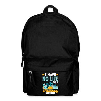 Apotheker Apothekerin Apotheke Geschenk - Rucksack - Schwarz - Vorne
