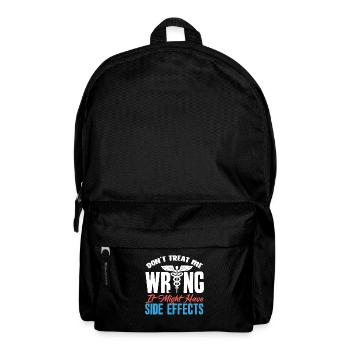 Apotheker Apothekerin Apotheke Geschenk - Rucksack - Schwarz - Vorne