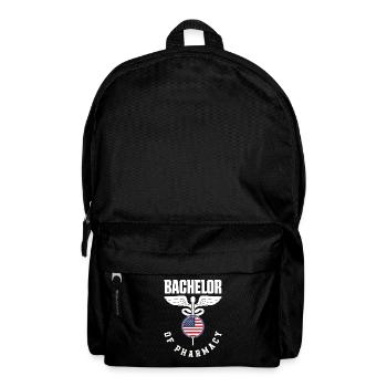 Apotheker Apothekerin Apotheke Geschenk - Rucksack - Schwarz - Vorne