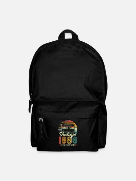 Vintage 1988 anniversaire cadeau vintage - Sac à dos - noir