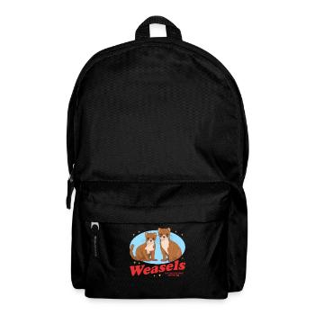 Belette Hermännchen souris belette cadeau - Sac à dos - noir - Devant