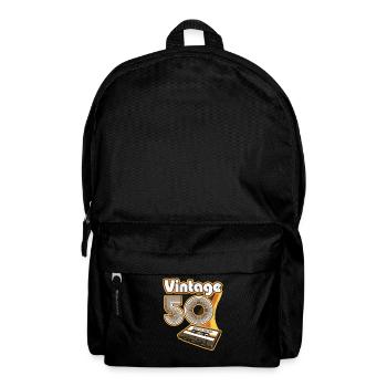1950 Birthday born in 1950 Retro Vintage - Backpack - black - Front
