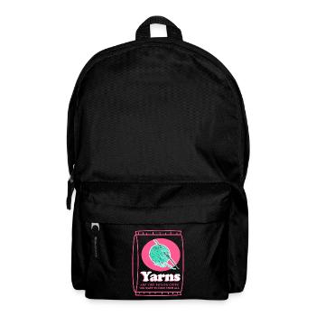 Crochet Crochet Yarn | Crochet Crochet Gift - Backpack - black - Front