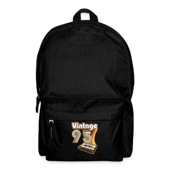 1995 Anniversaire Né En 1995 Rétro Millésime - Sac à dos - noir - Devant