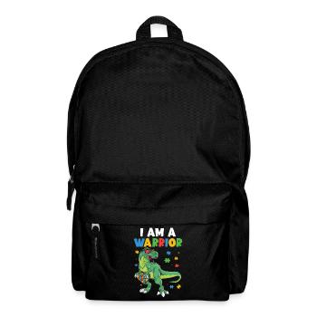 Autismus Awareness Day Autist Geschenk - Rucksack - Schwarz - Vorne