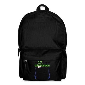 17th Birthday Girl & Boy Guestbook - Backpack - black - Front