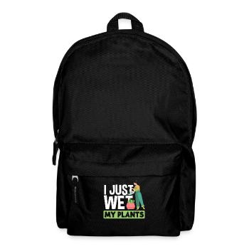 Gardener, Gardener, Gardener, Hobby Gardener, Plants - Backpack - black - Front