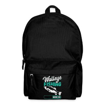 Zander Angler Fishing Fishing Gift - Backpack - black - Front