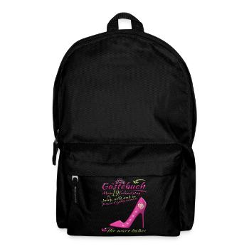 19th Birthday Man and Woman Guestbook - Backpack - black - Front