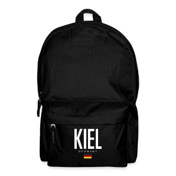 Kiel - Rucksack - Schwarz - Vorne