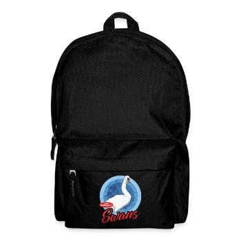 Schwan Schwanenliebhaber Schwäne Geschenk - Rucksack - Schwarz - Vorne