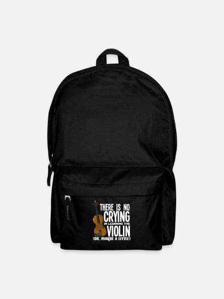 Geige Violine Geigenspieler Violinenspieler - Rucksack - Schwarz