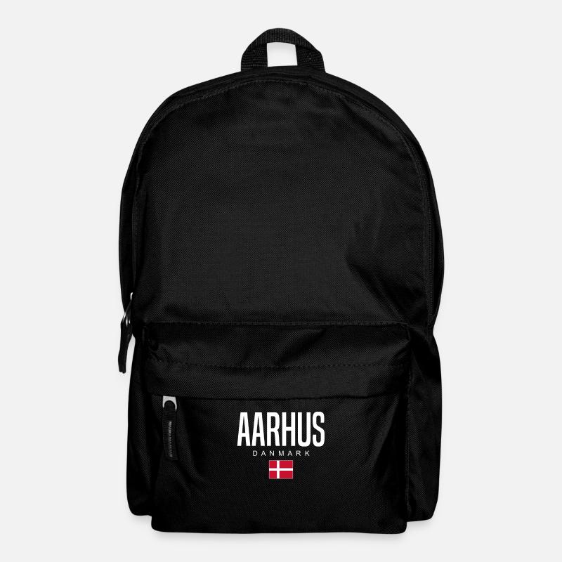 Aarhus Dänemark - Rucksack - Schwarz