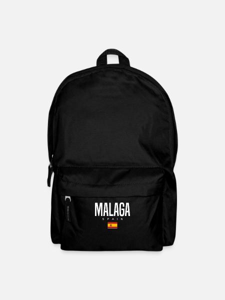 Malaga Spanien - Rucksack - Schwarz