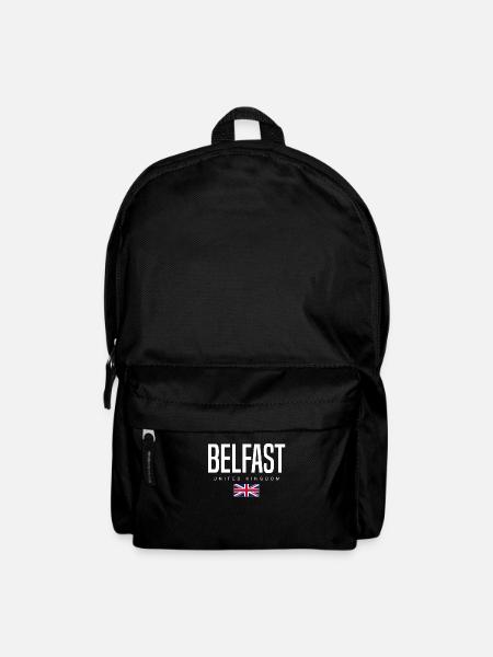 Belfast, United Kingdom - Backpack - black