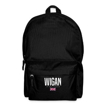 Wigan England Großbritannien - Rucksack - Schwarz - Vorne