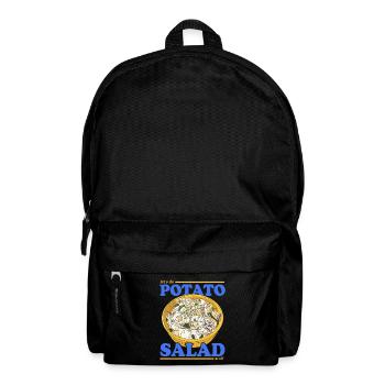Salade de pommes de terre Salade de pommes de terre cadeau - Sac à dos - noir - Devant