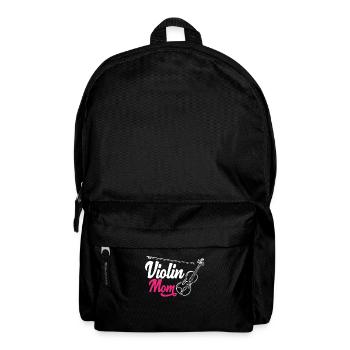 Geige Violine Geigenspieler Violinenspieler - Rucksack - Schwarz - Vorne