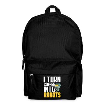Robotics Robot Programmer - Backpack - black - Front