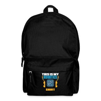 Programmeur de robots robotiques - Sac à dos - noir - Devant