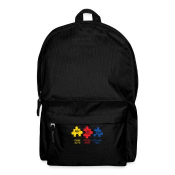 Autism - Backpack - black - Front