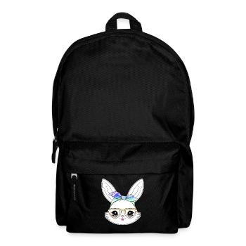Easter Bunny Care Little Cute Bunny - Backpack - black - Front