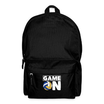 Lustiges Volleyball Geschenk - Rucksack - Schwarz - Vorne