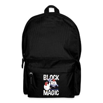 Lustiges Volleyball Geschenk - Rucksack - Schwarz - Vorne