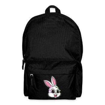 Ostern süßes Häschen Osterhase - Rucksack - Schwarz - Vorne