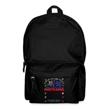 90th Birthday Man and Woman Guestbook - Backpack - black - Front