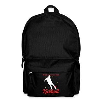 Kickball Kickball Joueur Kickballer Cadeau - Sac à dos - noir - Devant