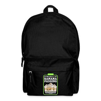 Banana Pudding Bananas - Pudding Gift - Backpack - black - Front