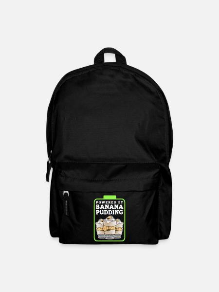 Bananenpudding Bananen - Pudding Geschenk - Rucksack - Schwarz