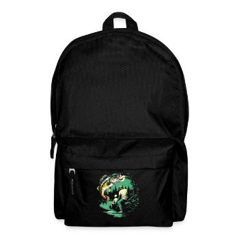 Bass Fish - Backpack - black - Front