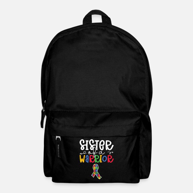 Autismus - Rucksack - Schwarz