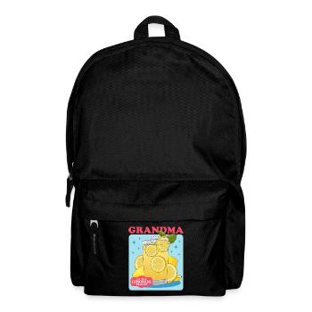 Limonade citron effervescent Stand cadeau - Sac à dos - noir - Devant