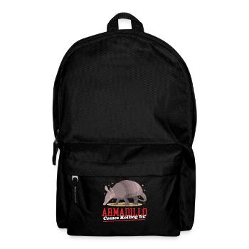 Armadillo Nine-Tie Armadillos Gift - Backpack - black - Front