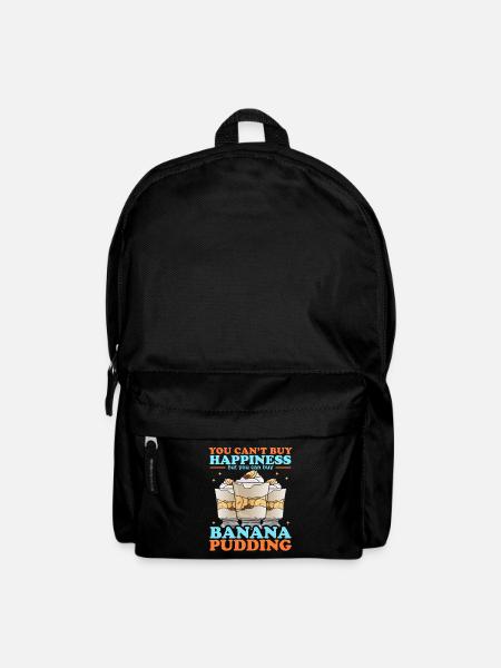 Bananenpudding Bananen Pudding Geschenk - Rucksack - Schwarz