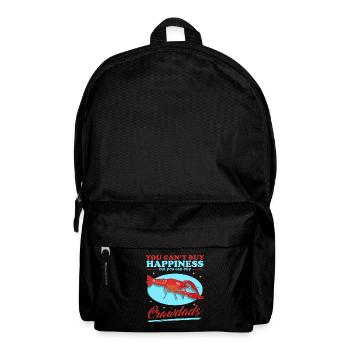 Flusskrebs Edelkrebs Meeresfrüchte Geschenk - Rucksack - Schwarz - Vorne