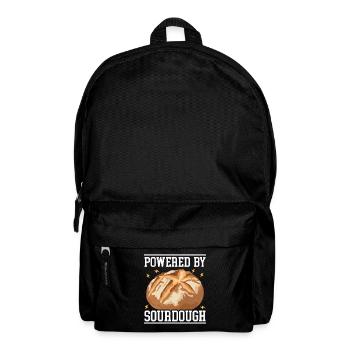 Sourdough Bread Sourdough Breads Baking Gift - Backpack - black - Front
