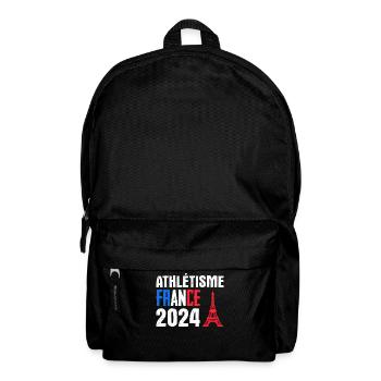 Cadeau Supporter Athlétisme France - Sac à dos - noir - Devant