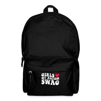 Journée de sensibilisation à l’autisme : Cadeau pour autistes - Sac à dos - noir - Devant