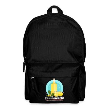 Limoncello Zitronen Limoncellos Likör Geschenk - Rucksack - Schwarz - Vorne