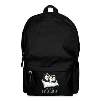 Nightgown Penguins Official Cuddly Shirt - Backpack - black - Front