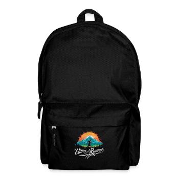Ultramarathons Ultralauf Ultramarathon Läufer - Rucksack - Schwarz - Vorne