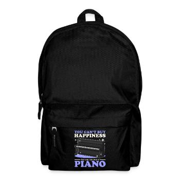 Piano Pianist Piano Player Piano Gift - Backpack - black - Front