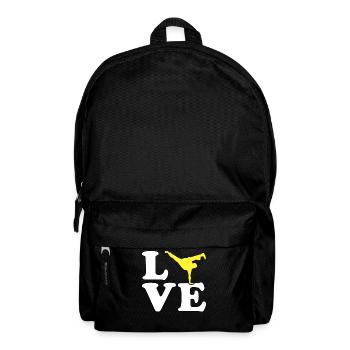 Capoeira Liebe - Rucksack - Schwarz - Vorne