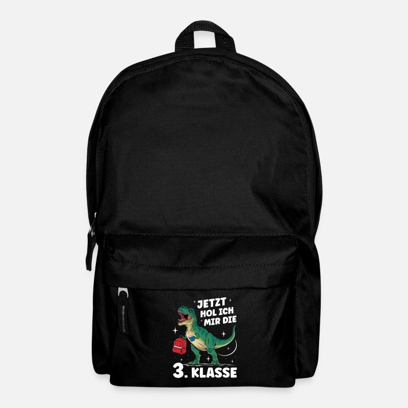 Einschulung Schulanfang Jungen Schulkind 3. Klasse - Rucksack - Schwarz