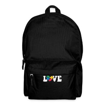 Journée de sensibilisation à l’autisme : Cadeau pour autistes - Sac à dos - noir - Devant