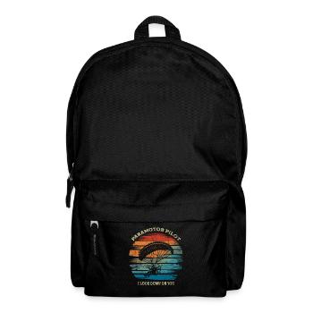 Paragliding Motor paragliding Flying Hang gliding - Backpack - black - Front